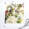 Vintage Roses Shabby Chic Victorian Romantic French Rose Garden Handwriting Typography Custom Printed Fabric by Spoonflower Various Fabrics by the Yard or Fat Quarter